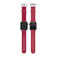 Bracelet de montre Otterbox Apple Watch 42/44/45 mm - Rose - Rouge Rubellite