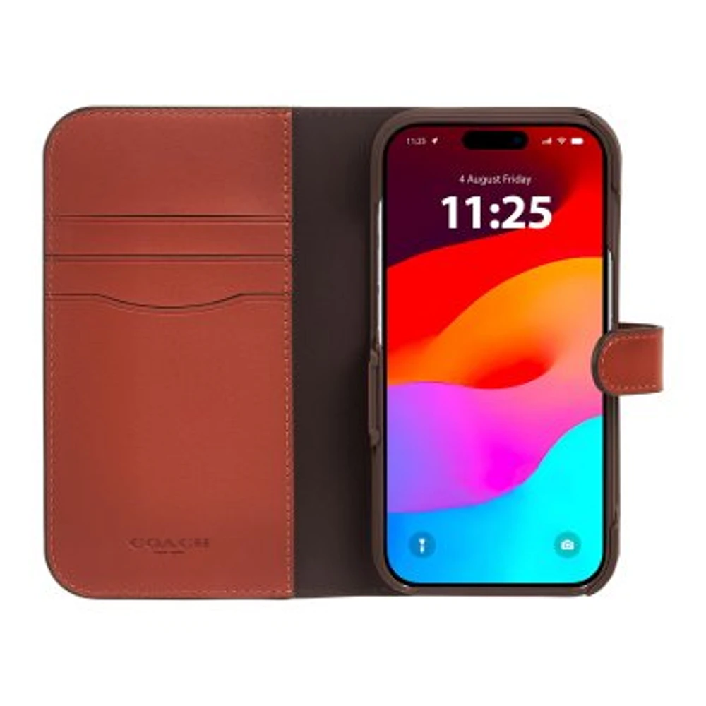iPhone // Coach Folio Signature C Case