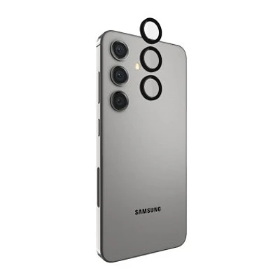 Samsung Galaxy S24 5G Case-Mate Aluminum Ring Glass Lens Protector - Black