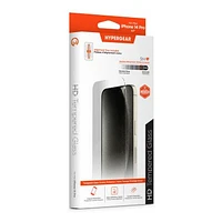 iPhone Pro HyperGear HD Tempered Glass Screen Protector w/ Easy Installation Applicator Tray