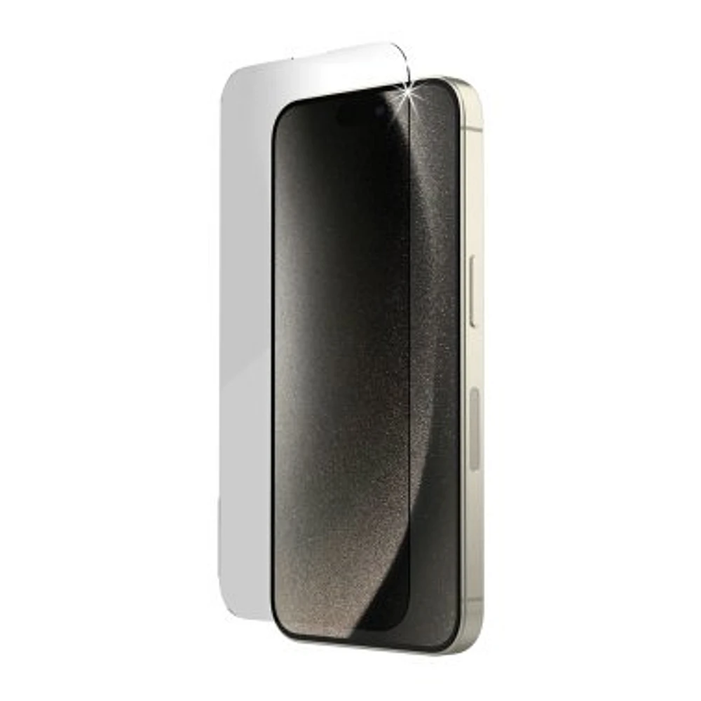 iPhone Pro HyperGear HD Tempered Glass Screen Protector w/ Easy Installation Applicator Tray