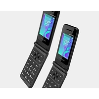 Maxwest Neo Flip Phone 4G LTE Volte 4G Dual Nano Sim GSM Unlocked Black