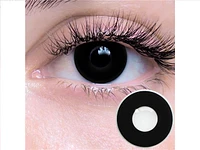 09.000 Black Out Contact Lenses