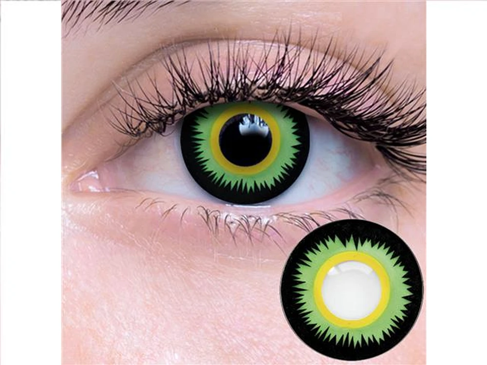 09.039 Green Werewolf Contact Lenses