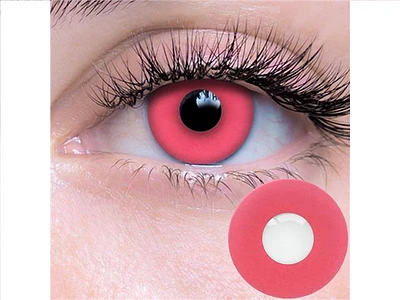 09.075 Costume Pink Contact Lenses