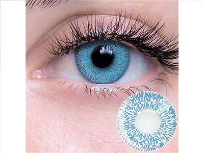09.190 Intense Blue Contact Lenses