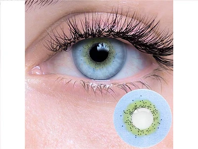 09.634 Silken Blue Contact Lens