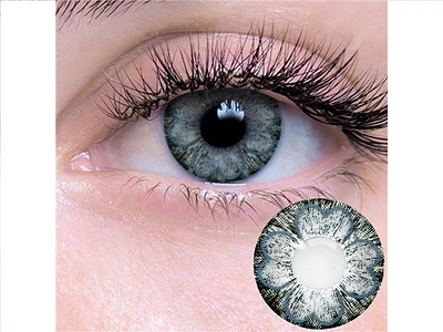 09.640 Bloom Grey Contact Lens