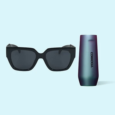 Medusa Sippin'Shades Bundle - STEMLESS FLUTE DRAGONFLY