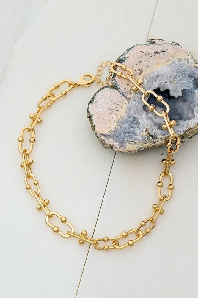 Massy Gold Chunky Chain Necklace