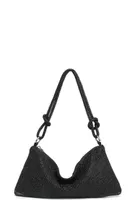 Stefani Black Rhinestone Bag