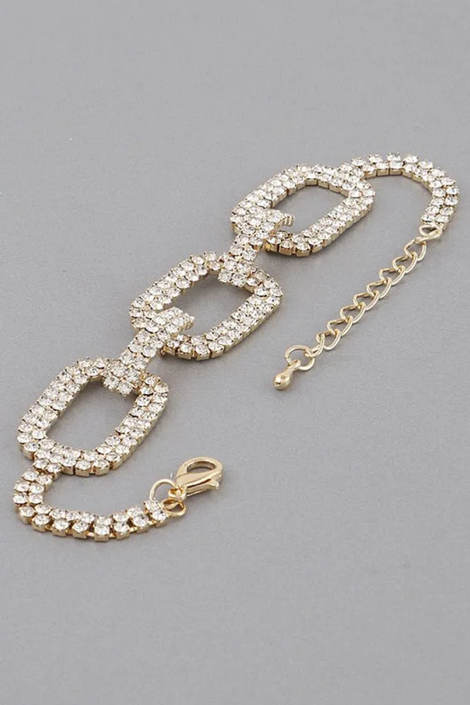 Mariana Triple Link Chain Bracelet