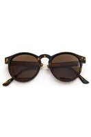 Rolly Oval Tortoise Sunglasses