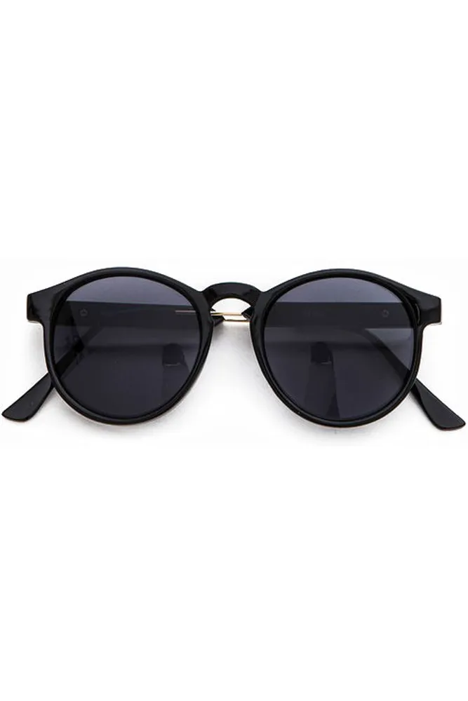 Rolly Black White Sunglasses