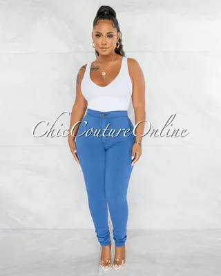 Donalee High Waist Denim Pants