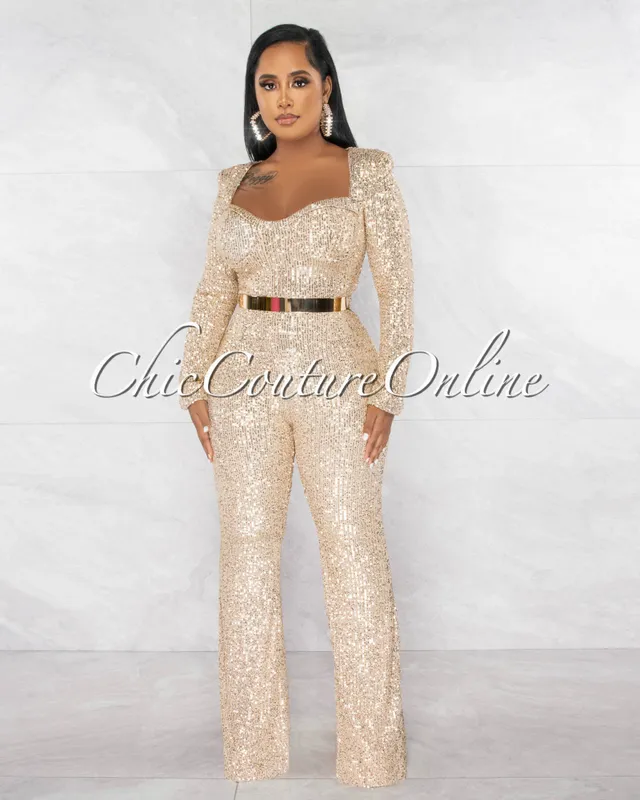 ChicShape Sculpting Jumpsuit – Glimmer Graceful