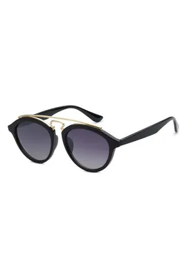 TBAR Black Gradient Lens Sunglasses