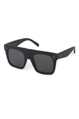 Tilly Matte Black Sunglasses