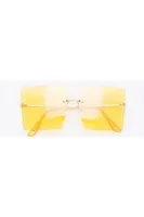 Jimmy Yellow Square Sunglasses