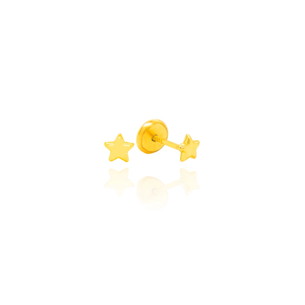 3MM Star Stud Earrings