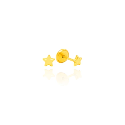 3MM Star Stud Earrings