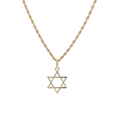 Star of David 18MM Pendant