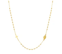 Milagrosa and Cross Necklace