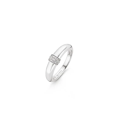 Shine in the Middle Silver Ring