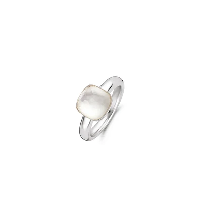 Quartz Cushion Ring