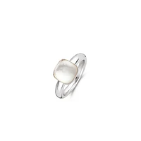 Quartz Cushion Ring