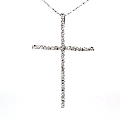 Iconic Diamond Cross Pendant