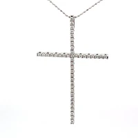 Iconic Diamond Cross Pendant