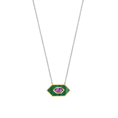 Celestial Malachite Necklace