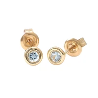 Birthstone Stud Earrings