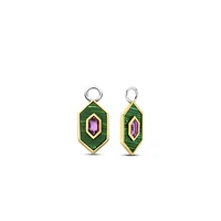Celestial Malachite Ear Charms