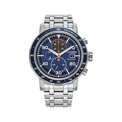 Brycen 44MM Blue/Steel