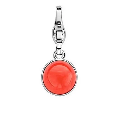Coral Star Charm