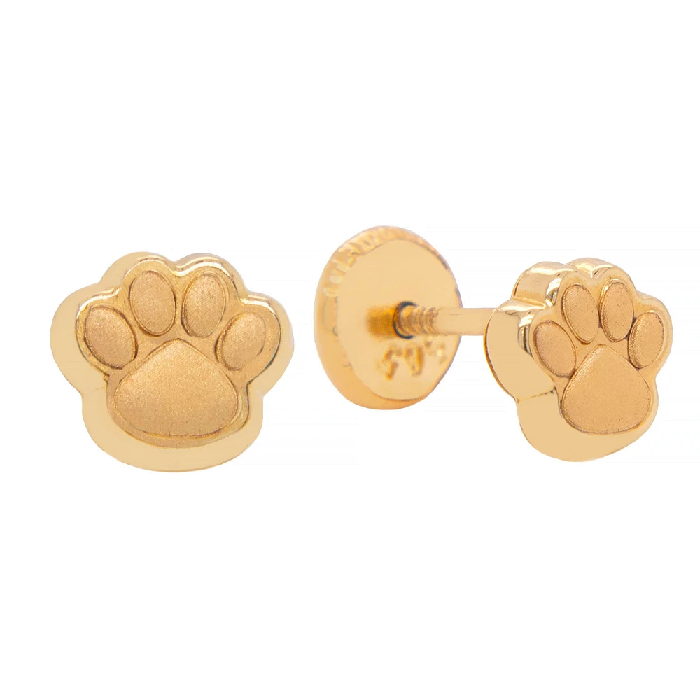 Pet Paws Stud Earrings