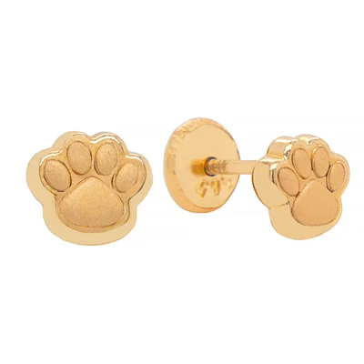 Pet Paws Stud Earrings