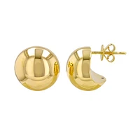 14MM Ball Stud Earrings