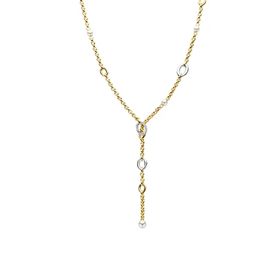 Pearl Serene Lariat Necklace