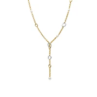 Pearl Serene Lariat Necklace