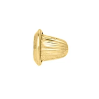 Replacement Screwback Bell for Earring in Gold