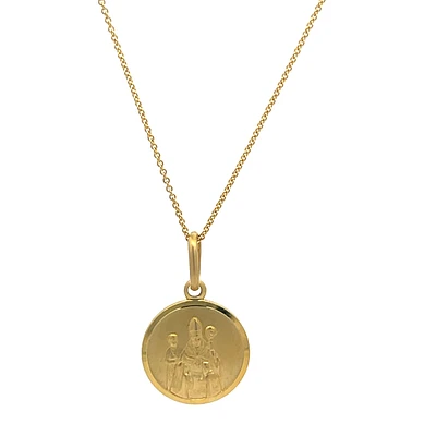 Bishop 15MM Round Pendant