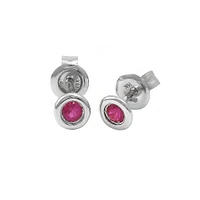 Birthstone Stud Earrings