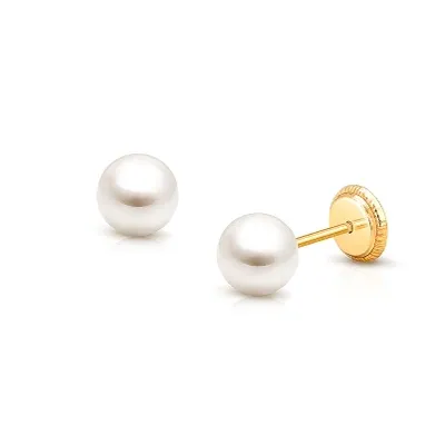 5MM Pearl Kids Earrings
