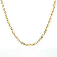 Oval 2.5MM Solid Chain