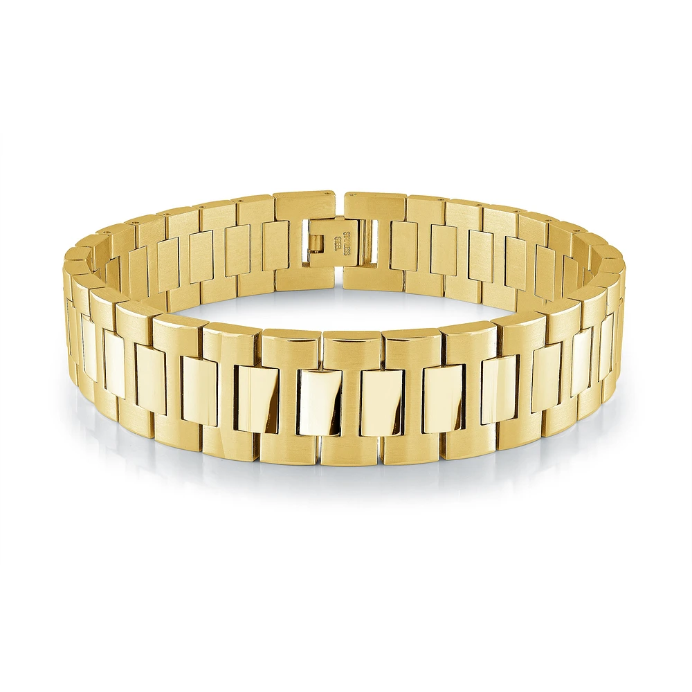 Yellow Steel Patek Bracelet
