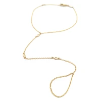 Zirconia by the Yard Hand Chain