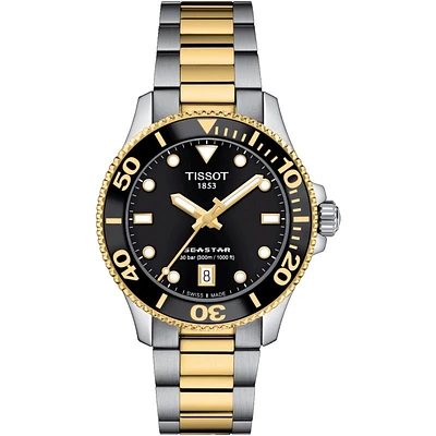 Seastar 36MM Two Tone Watch